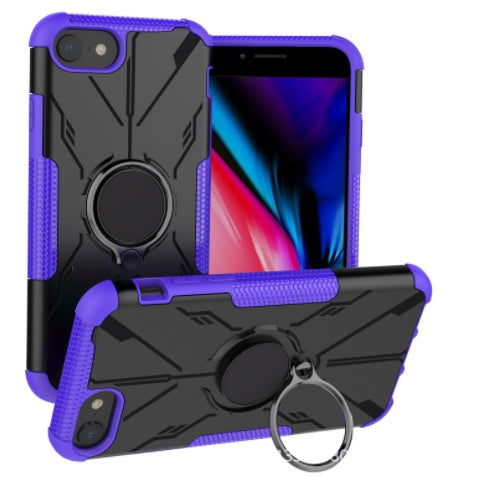 Protective Phone Case with Ring Bracket – Anti-Fall & Durable