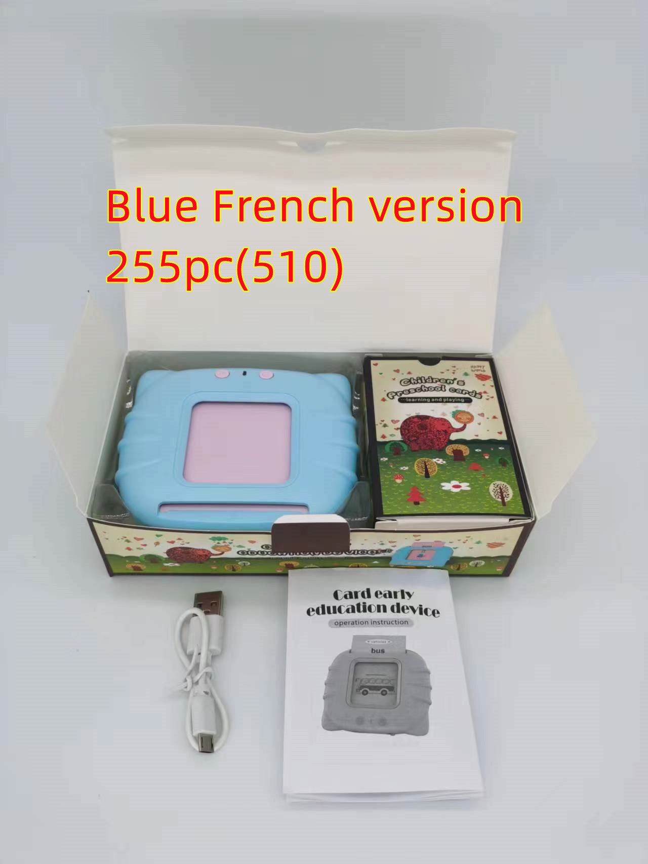 Early Learning English Card Machine – Educational Toy for Kids