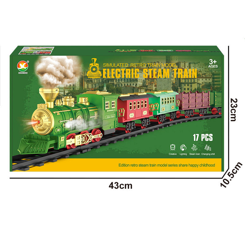 Classical Electric Train Set – Track, Lights & Music