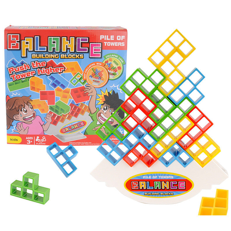 Balance Stacking Tower Game – Family & Travel Puzzle Toy