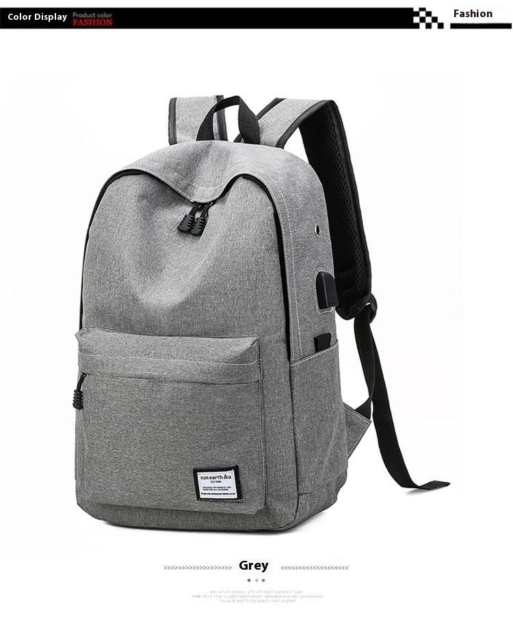 Korean-Style Large Capacity School Backpack