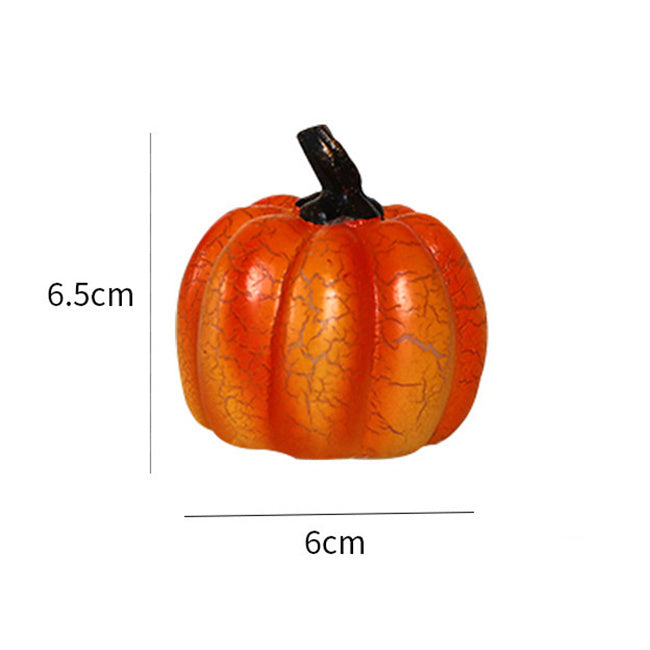 Halloween LED Pumpkin Lantern - Luminous Resin Decoration