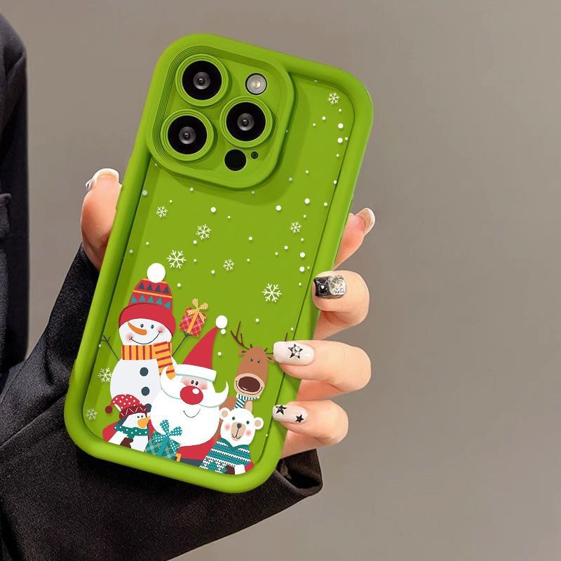 Cute Santa Claus Christmas Silicone Case