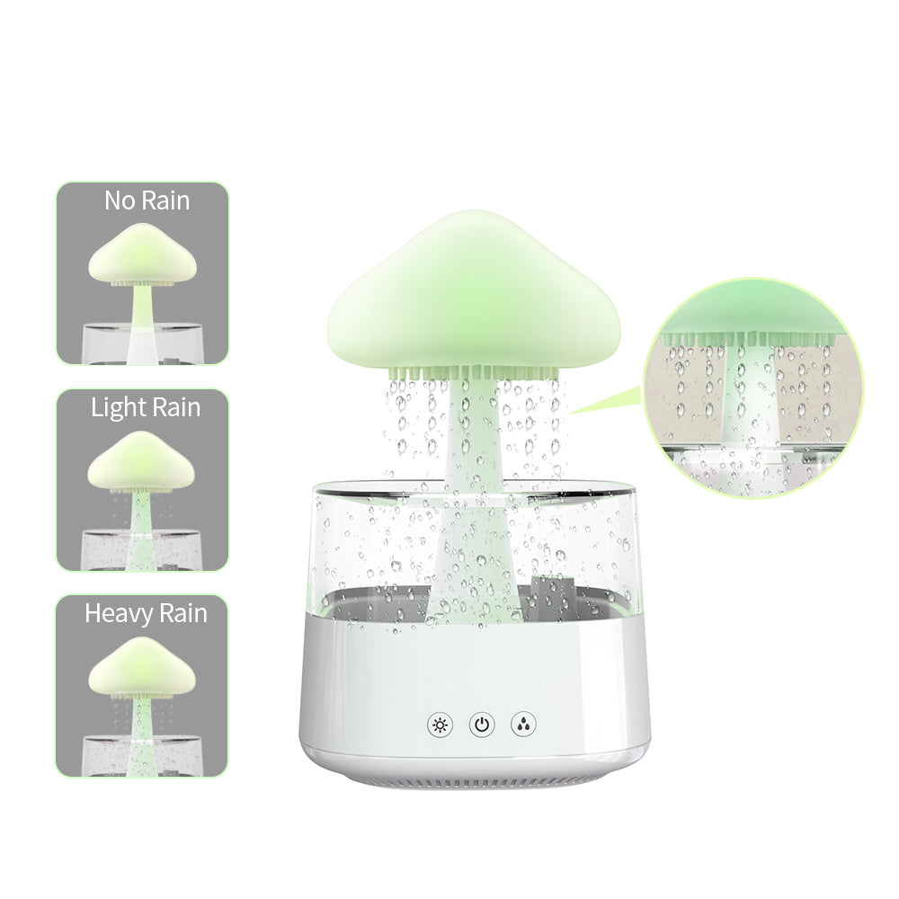 Water Drip Mushroom Rain Cloud Diffuser