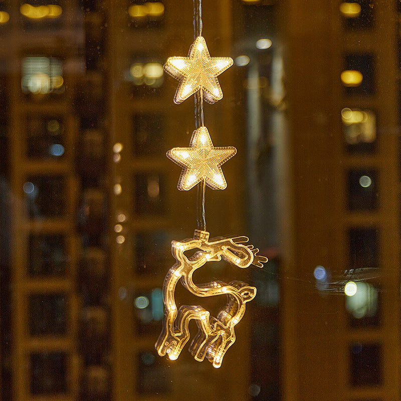 Christmas Atmosphere Layout Sucker Lamp