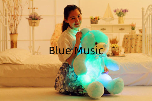 LED Light-Up Teddy Bear – Plush Glowing Stuffed Toy for Kids & Gifts