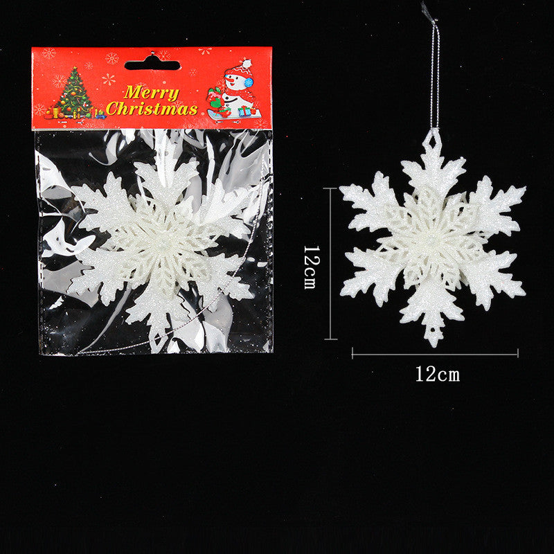 Snowflake String Window Decor