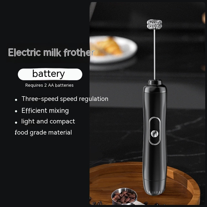 Electric Milk Stirring Battery Handheld Blender