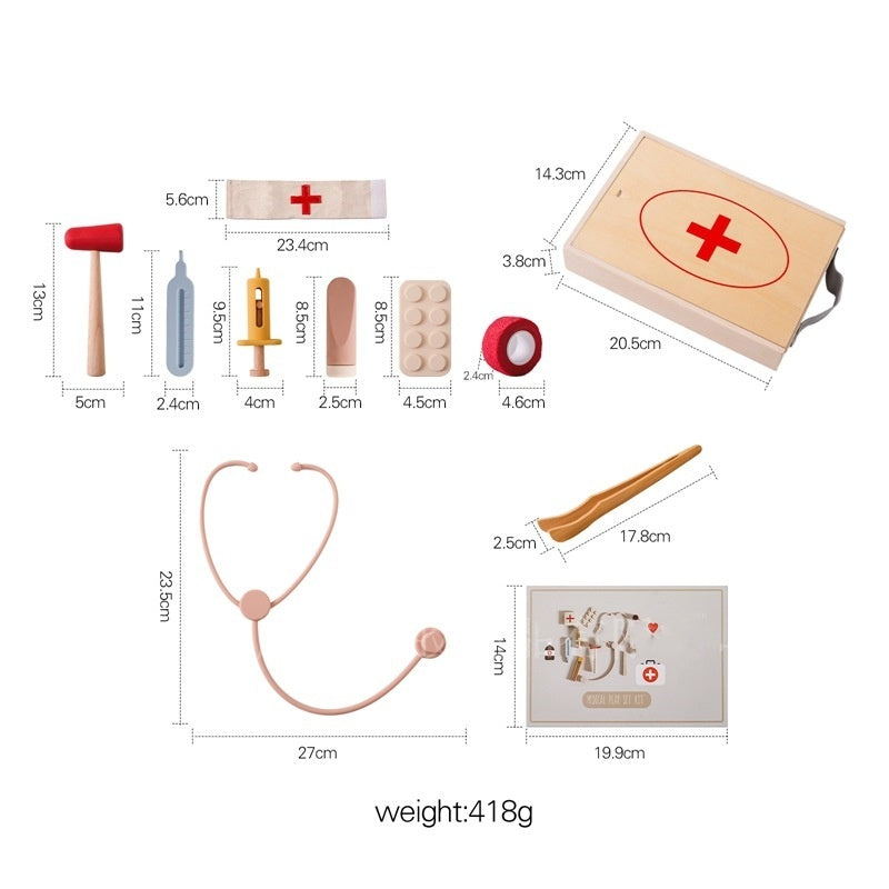 Kids Doctor Playset – Educational Medical Toy Suit