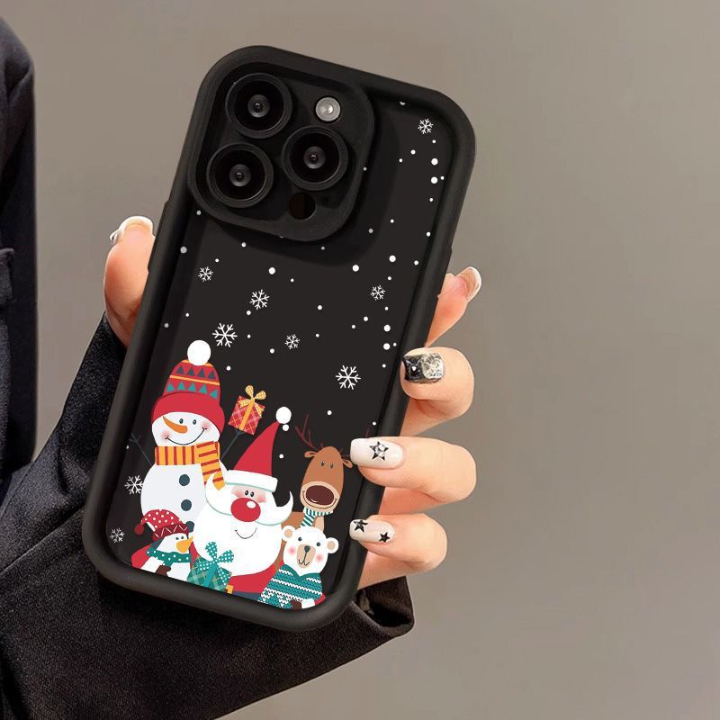 Cute Santa Claus Christmas Silicone Case