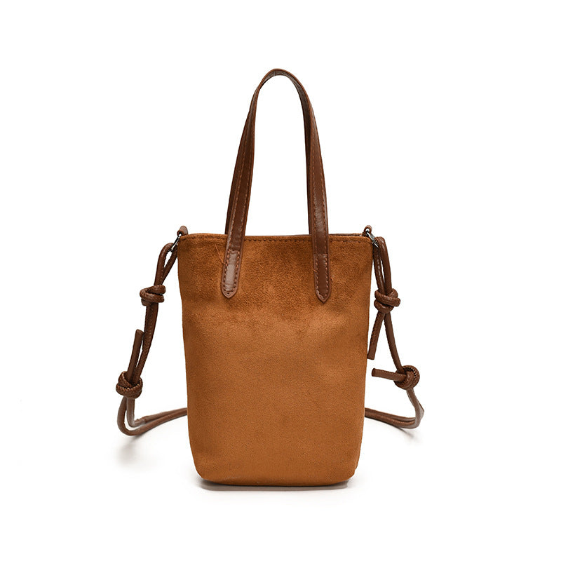 Retro Leopard Suede Cross body Bag