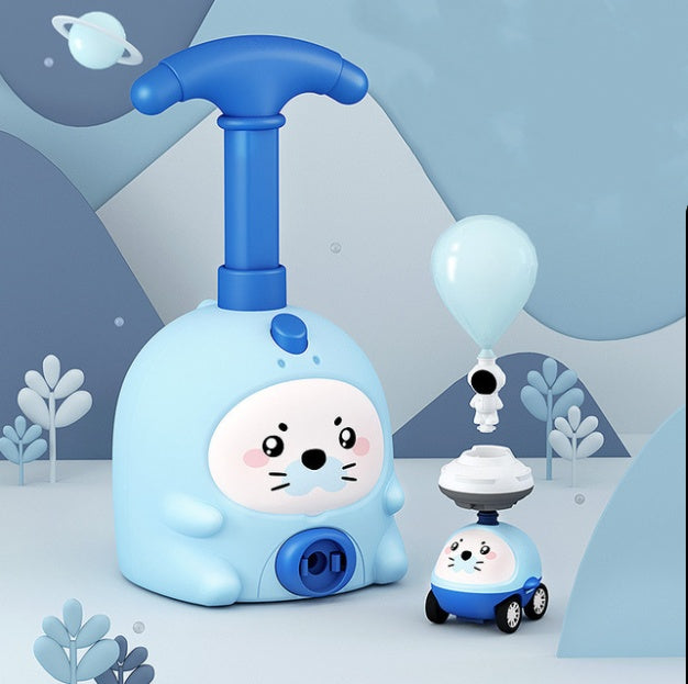 Air Power Balloon Car Launcher – Educational Montessori Toy for Kids