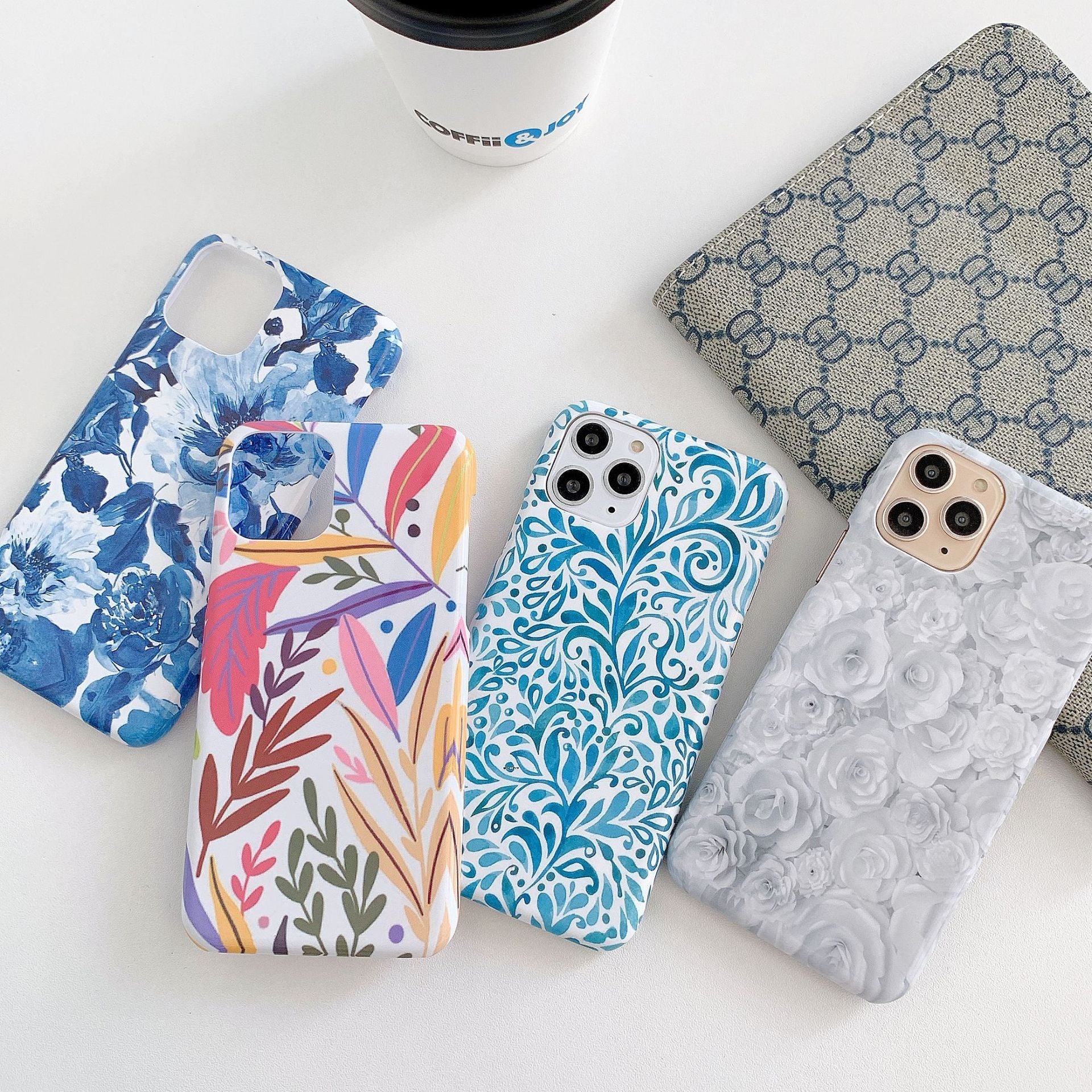 Korean Style Flower Phone Case Cover