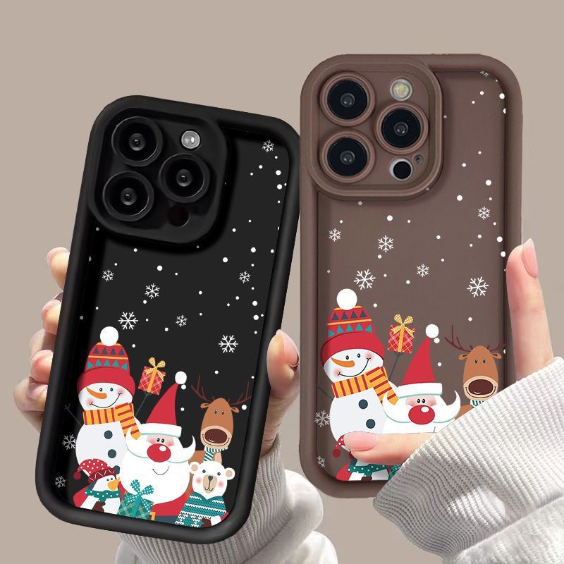 Cute Santa Claus Christmas Silicone Case