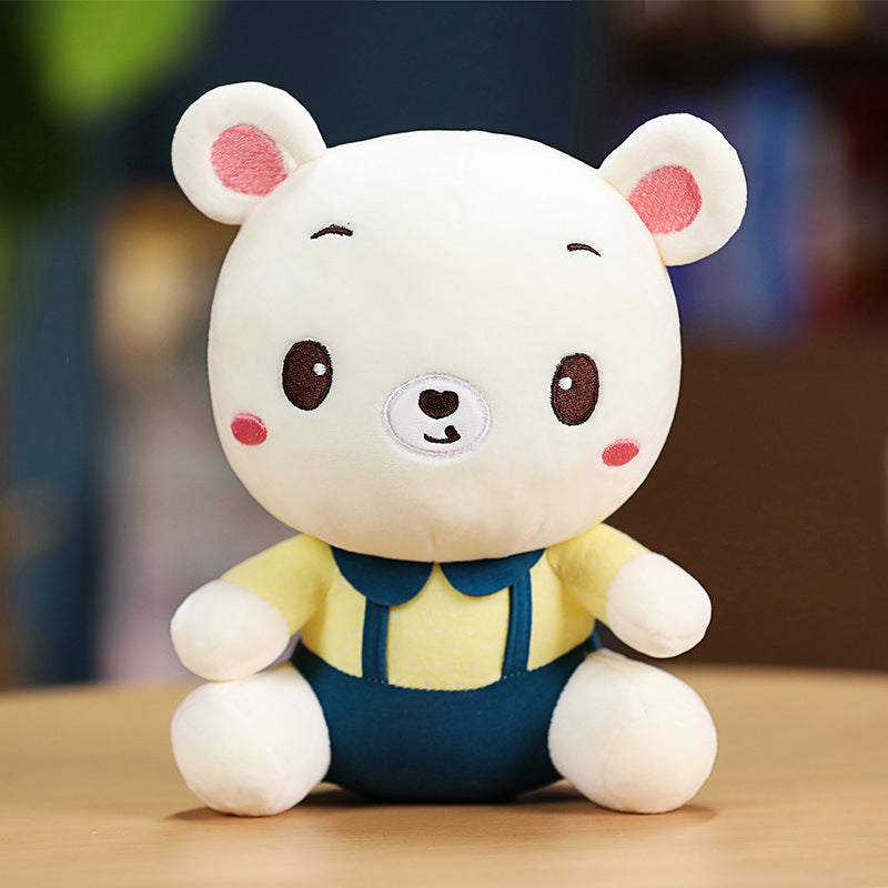 23cm Plush Animal Dolls – Elephant, Penguin, Lion & Bear