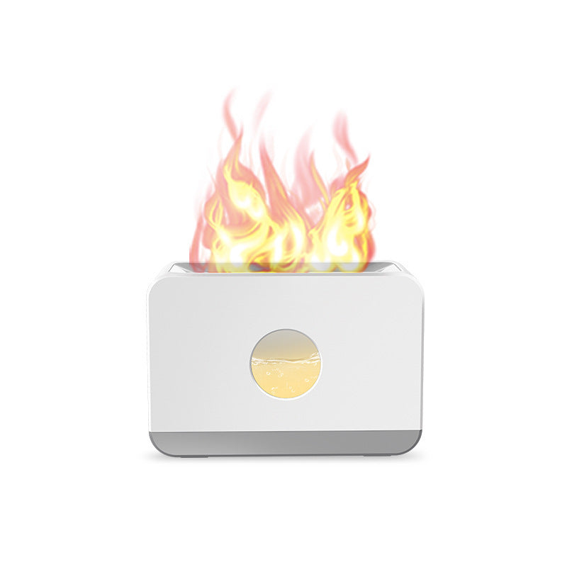 New Two-color Flame Aromatherapy Humidifier