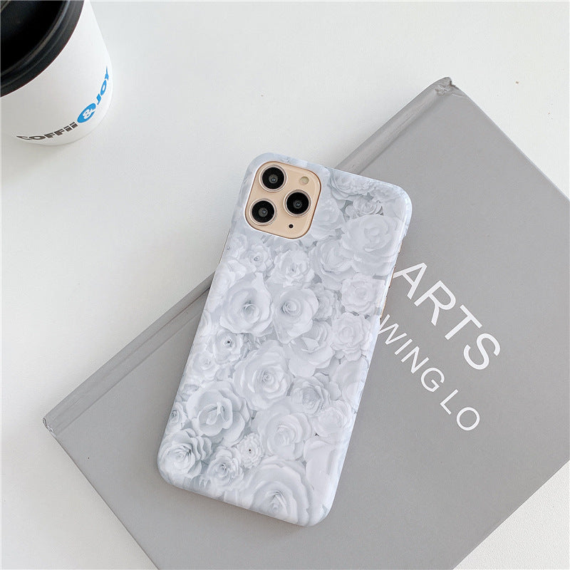Korean Style Flower Phone Case Cover
