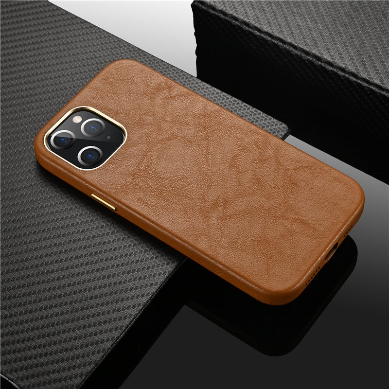 Suede Print Business Phone Case
