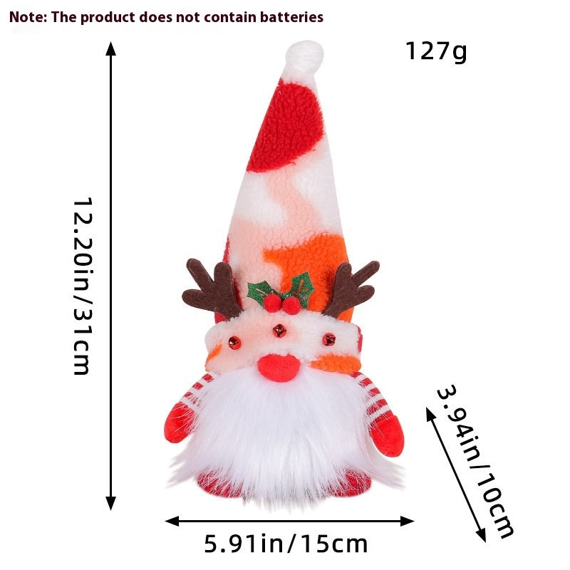 Christmas Antlers Luminous Doll