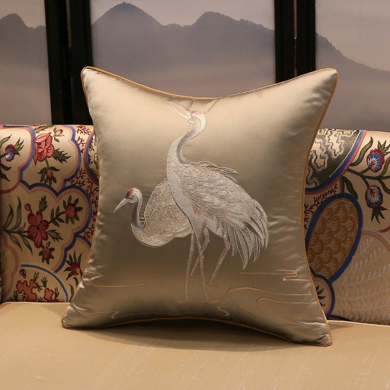 Crane Cushion Cover Without Core