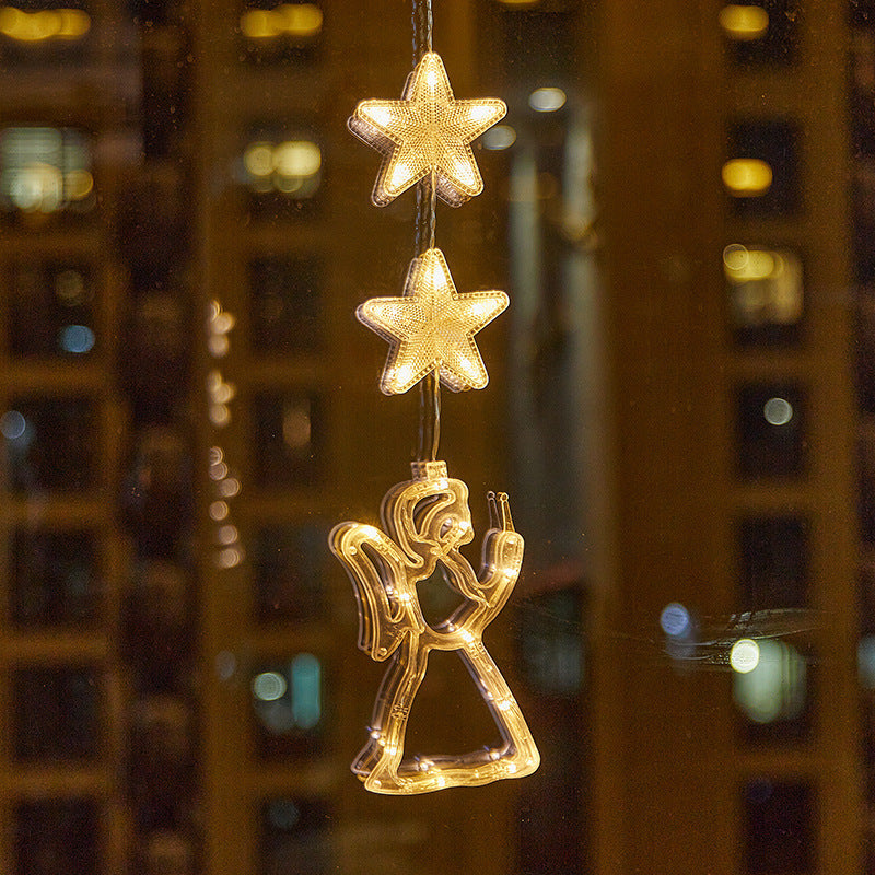 Christmas Atmosphere Layout Sucker Lamp