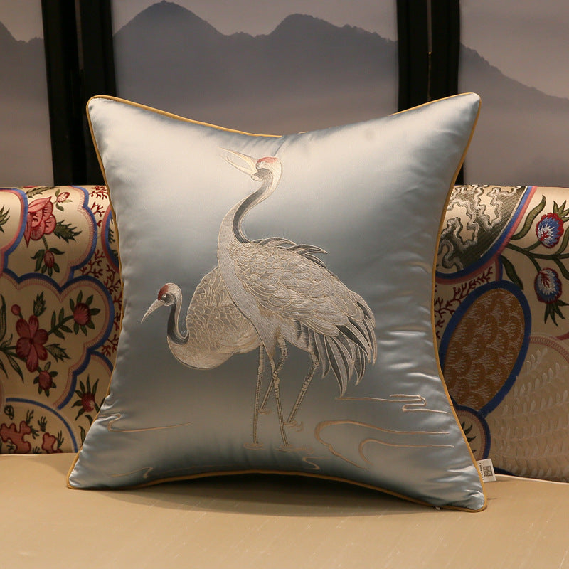 Crane Cushion Cover Without Core