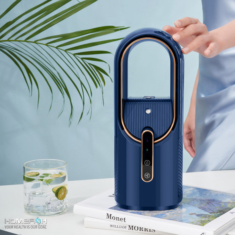 Small Desktop Leafless Fan