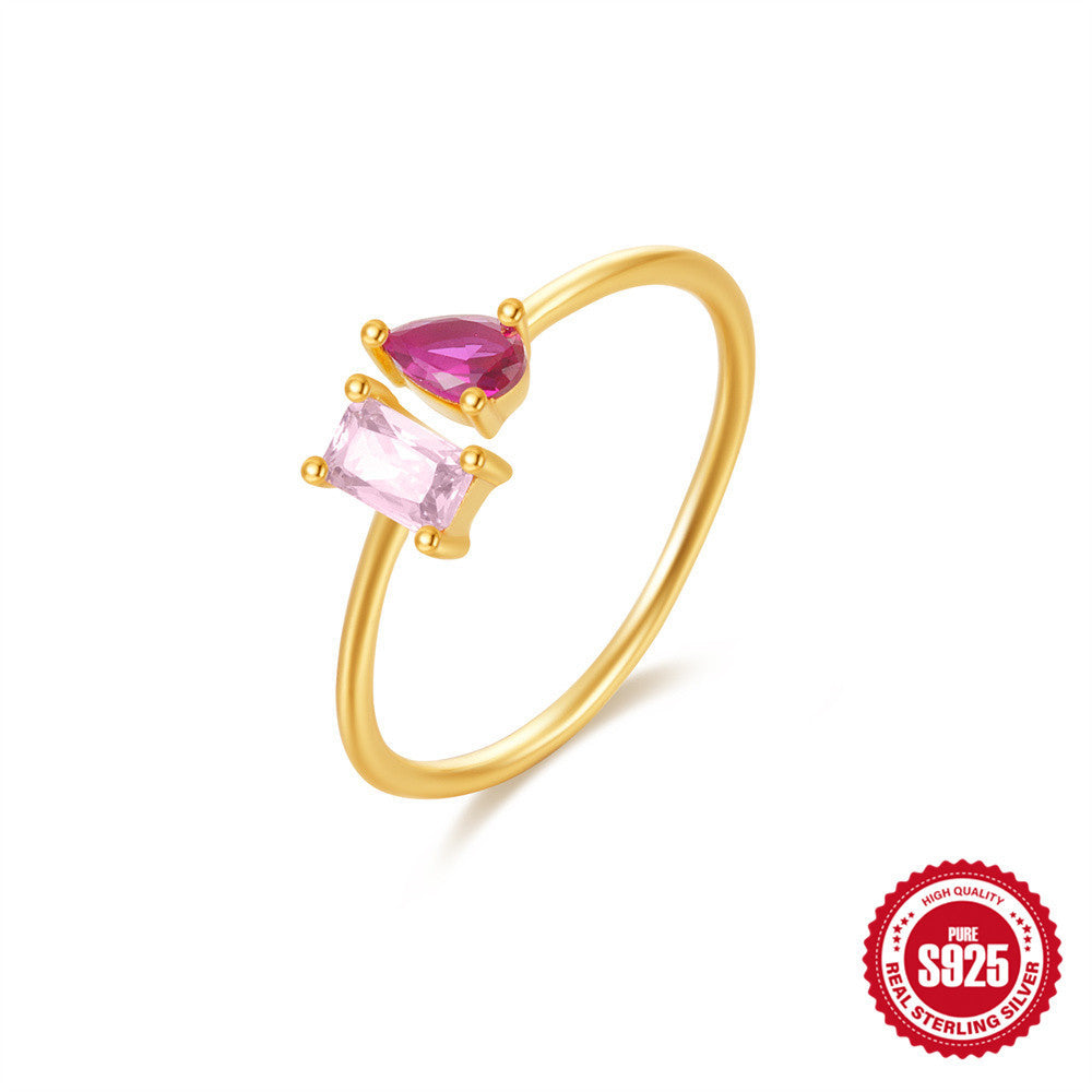 Openning Silver Ring Personality Simplicity