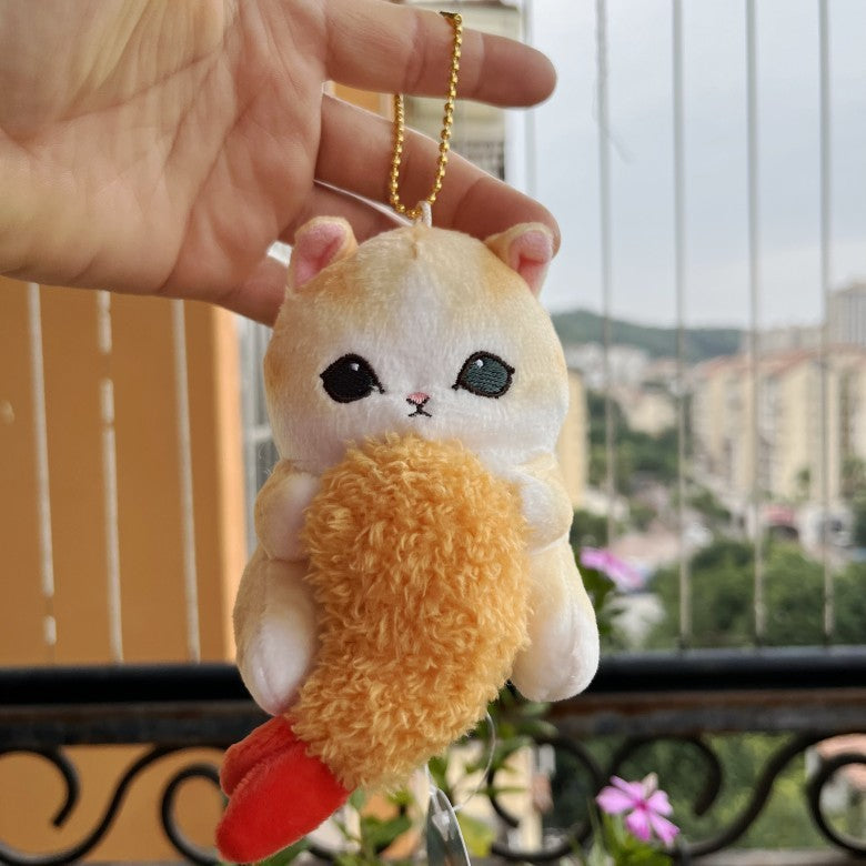 Japanese Popularity Of Cat Plush Doll Pendants