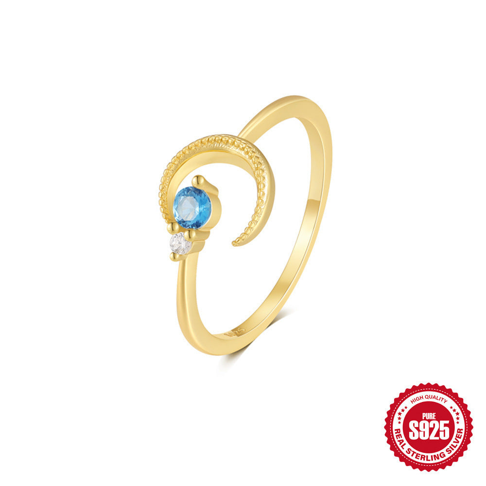 Openning Silver Ring Personality Simplicity