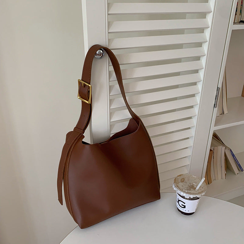 Versatile Large Capacity Women's Bucket Bag