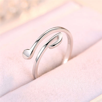 Luxury Jewellery Adjustable Music Rings
