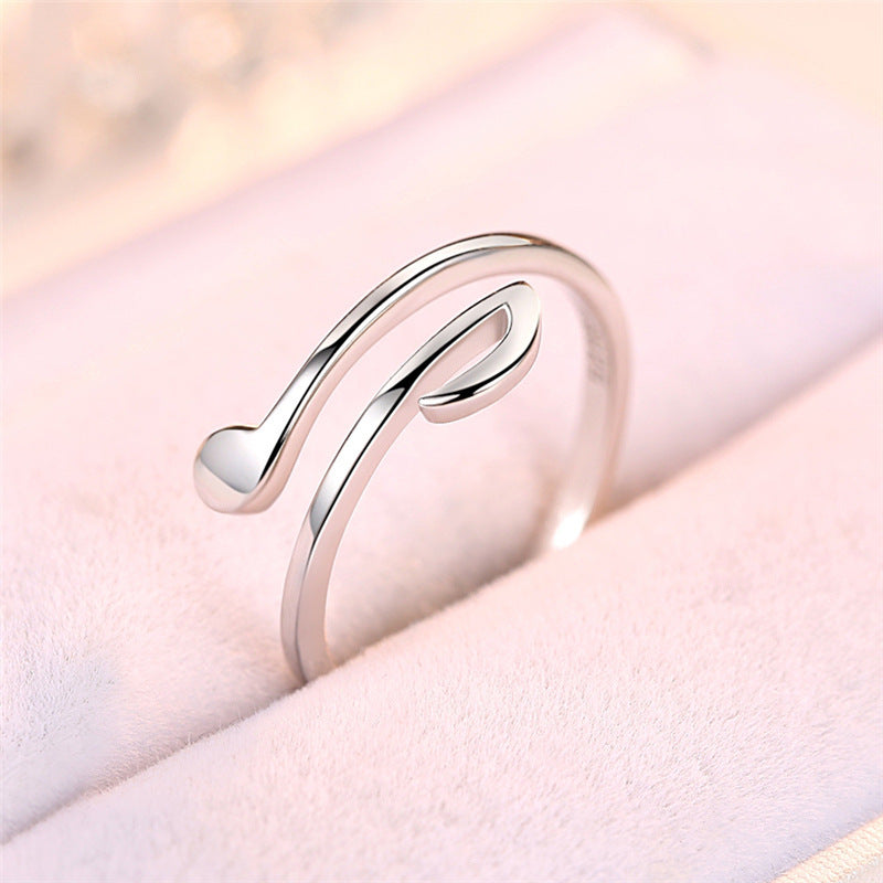 Luxury Jewellery Adjustable Music Rings