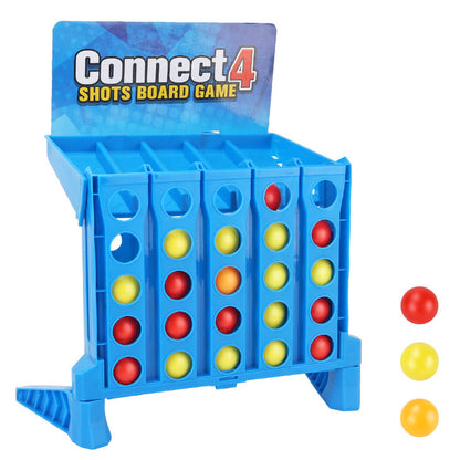 Educational Bouncing Ball Connect 4 – Interactive Parent-Child Game