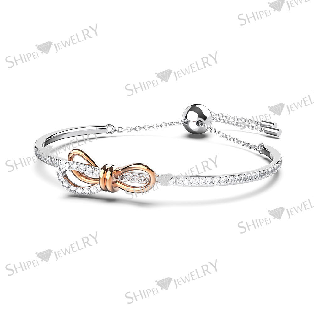 S925 Sterling Silver Bow Bracelet – Factory Direct Supply
