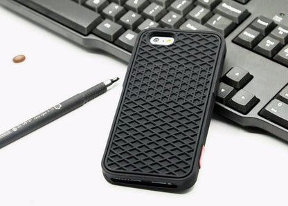 Waffle sole silicone phone case