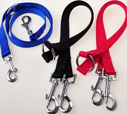 Double Dog Leash Coupler – Twin Lead for Walking