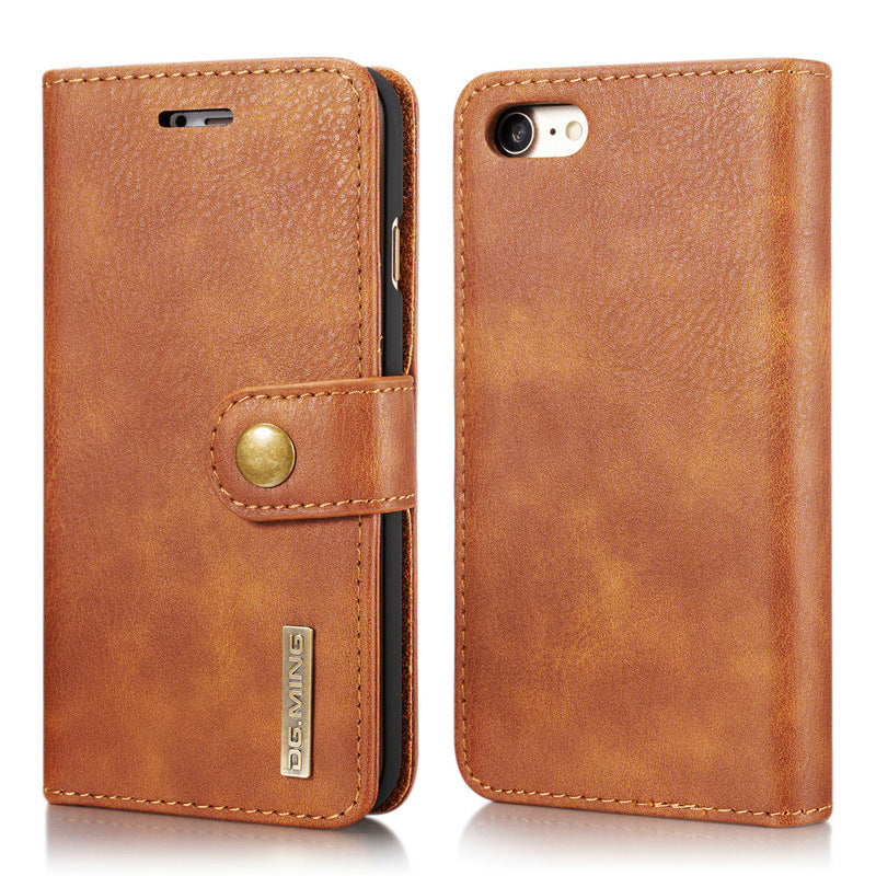 Retro Pattern Two-Fold Split Magnet For Mobile Phone Case