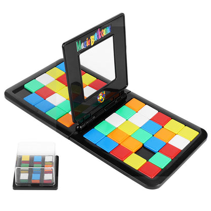 Color Battle Square Race Game – Educational Parent-Child Puzzle Toy