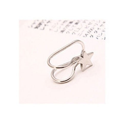 Pearl Stud U-Shaped Clip Without Ear Hole And Ear Bone Clip Female