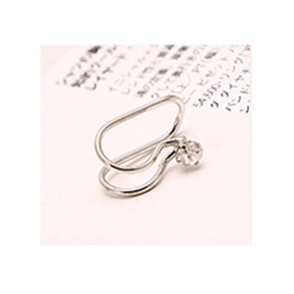 Pearl Stud U-Shaped Clip Without Ear Hole And Ear Bone Clip Female