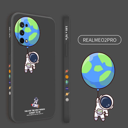 Astronaut Liquid Silicone Case – Compatible with iPhone 6/6s/Plus