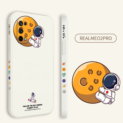 Astronaut Liquid Silicone Case – Compatible with iPhone 6/6s/Plus