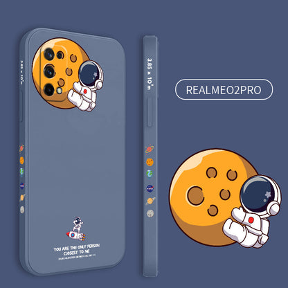 Astronaut Liquid Silicone Case – Compatible with iPhone 6/6s/Plus