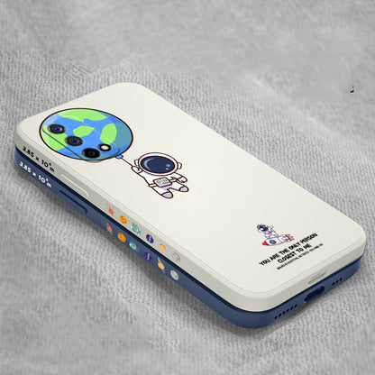 Astronaut Liquid Silicone Case – Compatible with iPhone 6/6s/Plus