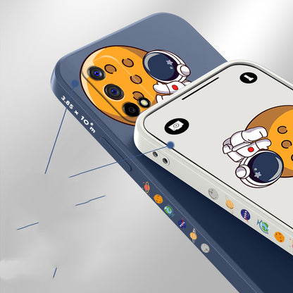 Astronaut Liquid Silicone Case – Compatible with iPhone 6/6s/Plus