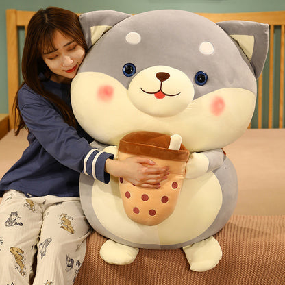 Dog Plush Toy, Cute Puppy Doll, Children'S Room Decoration