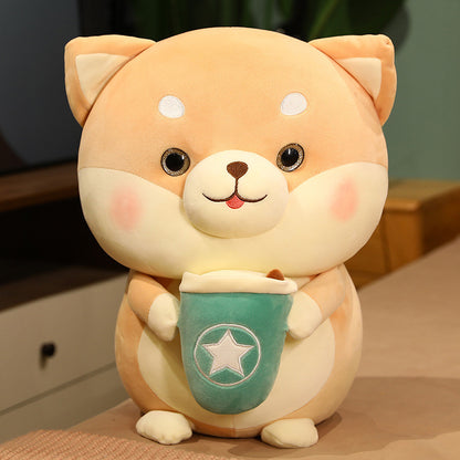 Dog Plush Toy, Cute Puppy Doll, Children'S Room Decoration