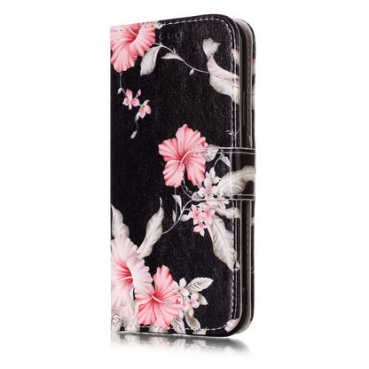 Leather Marble Flip Case – Fits iPhone 6 to 12 Series