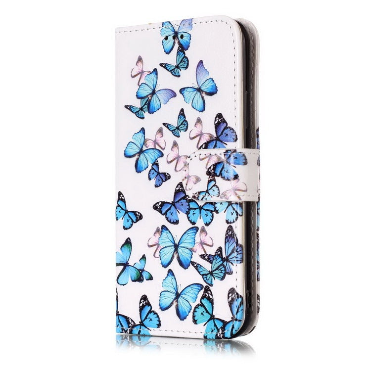 Leather Marble Flip Case – Fits iPhone 6 to 12 Series
